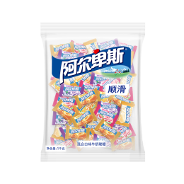 Alpenliebe 阿爾卑斯 牛奶硬糖組合裝 混合口味 1kg