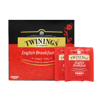 川宁红茶英式早餐红茶 波兰进口其他红茶50袋*2g 独立包装袋泡茶茶叶