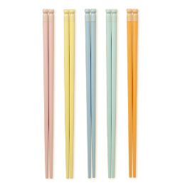 SUNCHA 雙槍 合金筷子 馬卡龍色 10雙裝