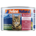 K9Natural 寵源新 K9 Natural 新西蘭進(jìn)口貓零食貓罐頭 成幼貓通用主食罐頭雞肉鹿肉170g*6