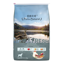 Pure&Natural 伯納天純 生鮮系列 鴨肉梨全犬全階段全價狗糧 12kg