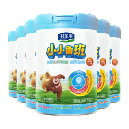 JUNLEBAO 君樂寶 小小魯班系列 兒童奶粉 國產版 4段 800g*6罐