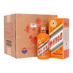 MOUTAI 茅臺 辛丑牛年 生肖紀(jì)念酒 53%vol 醬香型白酒 500ml*6瓶 整箱裝
