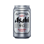 Asahi 朝日啤酒 超爽 辛口啤酒 330ml*15聽