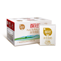 BONUS 百菲酪 水牛純奶 整箱學(xué)生成人營養(yǎng)早餐純牛奶 200ml*20盒裝*2箱