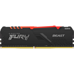 Kingston 金士頓 Fury RGB 駭客神條 DDR4 3200 臺式機(jī)內(nèi)存 16GB