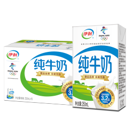 yili 伊利 無菌磚純牛奶 250ml*16盒