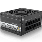 迎廣（IN WIN）CS700 額定700w  SFX金牌全模組電源（80Plus認(rèn)證/全模組/92mm風(fēng)扇/全日系電解電容/帶ATX轉(zhuǎn)換架）