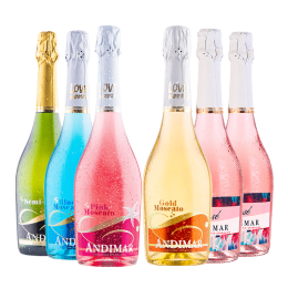 ANDIMAR 愛之灣 起泡酒組合裝 6口味 750ml*6瓶