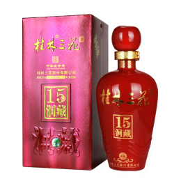 GUILIN SANHUA 桂林三花 15年洞藏 52%vol 米香型白酒 500ml 單瓶裝