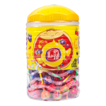 真知棒棒棒糖972g(約108支) 六一兒童節(jié)禮物桶裝水果糖兒童零食硬糖果