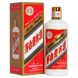 茅台（MOUTAI）贵州茅台酒  茅台飞天 酱香型白酒 婚庆宴请送礼 53度 500mL 1瓶 飞天迎宾酒21年份