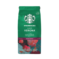 星巴克（Starbucks）研磨咖啡粉200g 佛罗娜原装进口手冲美式黑咖啡重度烘焙可做20杯