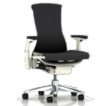 赫曼米勒（HERMAN MILLER）Embody座椅Balance織物 人體工學(xué)座椅電腦椅 碳黑色