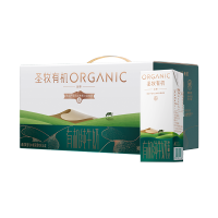 圣牧有机纯牛奶 品醇200ml*24盒   有机追溯 家庭早餐 专注有机奶15年