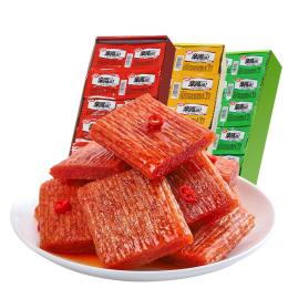 衛(wèi)龍辣條親嘴燒麻辣兒時(shí)辦公室解饞辣片年貨辣味零食小吃休閑食品