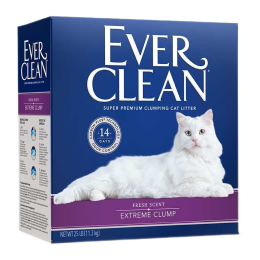 EVER CLEAN 鉑鉆 紫標(biāo) 膨潤(rùn)土貓砂 11.3kg 清香