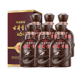 古井貢酒 年份原漿獻(xiàn)禮版（第六代）50度500ml*6瓶（3個(gè)手提袋）