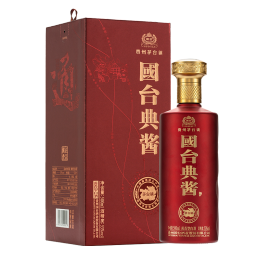 GUOTAI 國臺(tái) 典醬 53%vol 醬香型白酒 500ml 禮盒裝