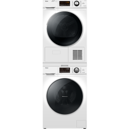 Haier 海爾 EG100B129W+EHG100129W 熱泵式洗烘套裝 白色