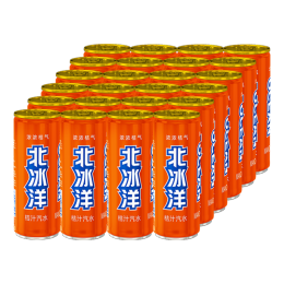 北冰洋 桔汁汽水 330ml*24聽