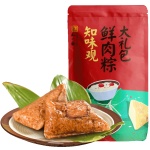 知味觀鮮肉粽子袋裝正宗嘉興風(fēng)味蛋黃大肉粽子手工新鮮豆沙粽早餐