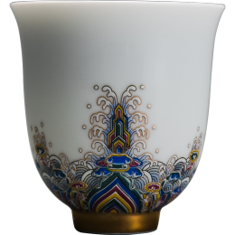 容山堂 金絲琺瑯品茗杯 80ml 寶蘊