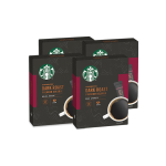 PLUS會員：STARBUCKS 星巴克 速溶黑咖啡組合裝 深度烘焙4盒