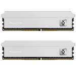 Asgard 阿斯加特 16GB(8Gx2)套裝 DDR4 3200 臺式機(jī)內(nèi)存條 弗雷系列-鈦銀甲
