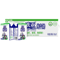 欧亚(Europe-Asia)高原全脂纯牛奶200g*20盒 绿色食品认证