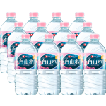 88VIP：白山水 天然飲用礦泉水 1L*12瓶