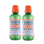 TheraBreath凱斯博士漱口水溫和長效清新口氣473ml*2瓶 0酒精抑菌充氧配方