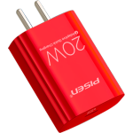 PISEN 品勝 TS-C135 手機(jī)充電器 Type-C 20W 紅色