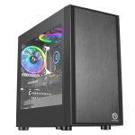 Thermaltake 曜越 啟航者 F1 M-ATX機(jī)箱 半側(cè)透 黑色