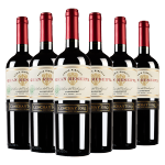 Concha y Toro干露典藏卡曼納干紅葡萄酒 750ml*6瓶整箱 智利進口紅酒聚餐送禮