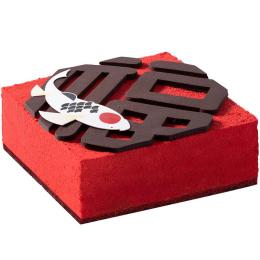 諾心錦鯉送福蛋糕動物奶油網(wǎng)紅創(chuàng)意牛乳芝士上海生日蛋糕同城配送
