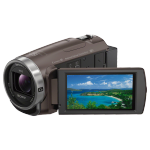 SONY 索尼 HDR-CX680 高清數(shù)碼攝像機(jī) 5軸防抖 30倍光學(xué)變焦（棕色） 家用DV/攝影/錄像-京東