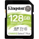 Kingston 金士頓 SDS2系列 SD存儲卡 128GB（UHS-I、V30、U3)