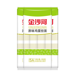 金沙河 雞蛋面條 掛面 900g*3