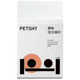 petshy 原味混合貓砂 2.5kg*4包