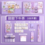 慢作 生日禮物手賬本套裝禮盒學(xué)生文具工具材料全套可愛(ài)少女心小學(xué)生手帳本禮盒日記本筆記本子手帳貼紙 豆蔻物語(yǔ)/禮盒