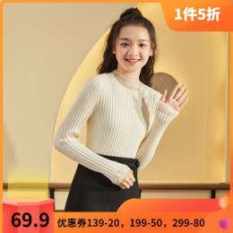 TONLION 唐獅 [1件5折價(jià)69.9元]唐獅秋冬新款蕾絲半高領(lǐng)高領(lǐng)打底衫女網(wǎng)紗長(zhǎng)袖黑白內(nèi)搭針織衫