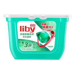 Liby 立白 除菌倍凈洗衣凝珠 40顆 日曬清香
