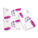 舒萊透氣姨媽巾瞬吸防側(cè)漏特長夜用430mm衛(wèi)生巾組合裝整箱學(xué)生用
