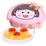櫻桃小丸子焦糖雞蛋果凍布丁休閑兒童食品解饞零食布甸0脂肪小吃