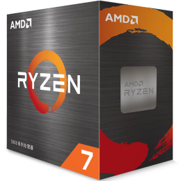 AMD R7-5700X CPU處理器 8核16線程 3.4GHz 盒裝