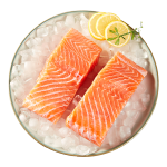 京東生鮮 智利三文魚(yú)段 400g