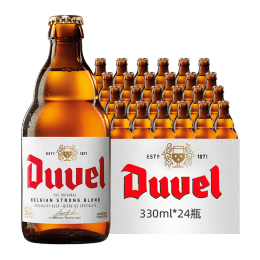 Duvel 督威 黃金精釀 啤酒 330ml*24瓶 整箱裝 比利時原瓶進口