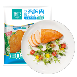 PLUS會(huì)員：ishape 優(yōu)形 沙拉雞胸肉 烏龍肉桂味 100g*5袋