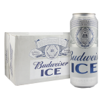 Budweiser 百威 冰啤酒 500ml*18聽 整箱裝 送禮年貨